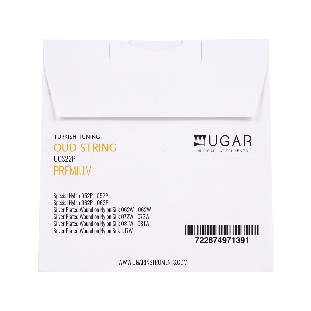 Ugar UOS22P Premium Turkish Oud Strings