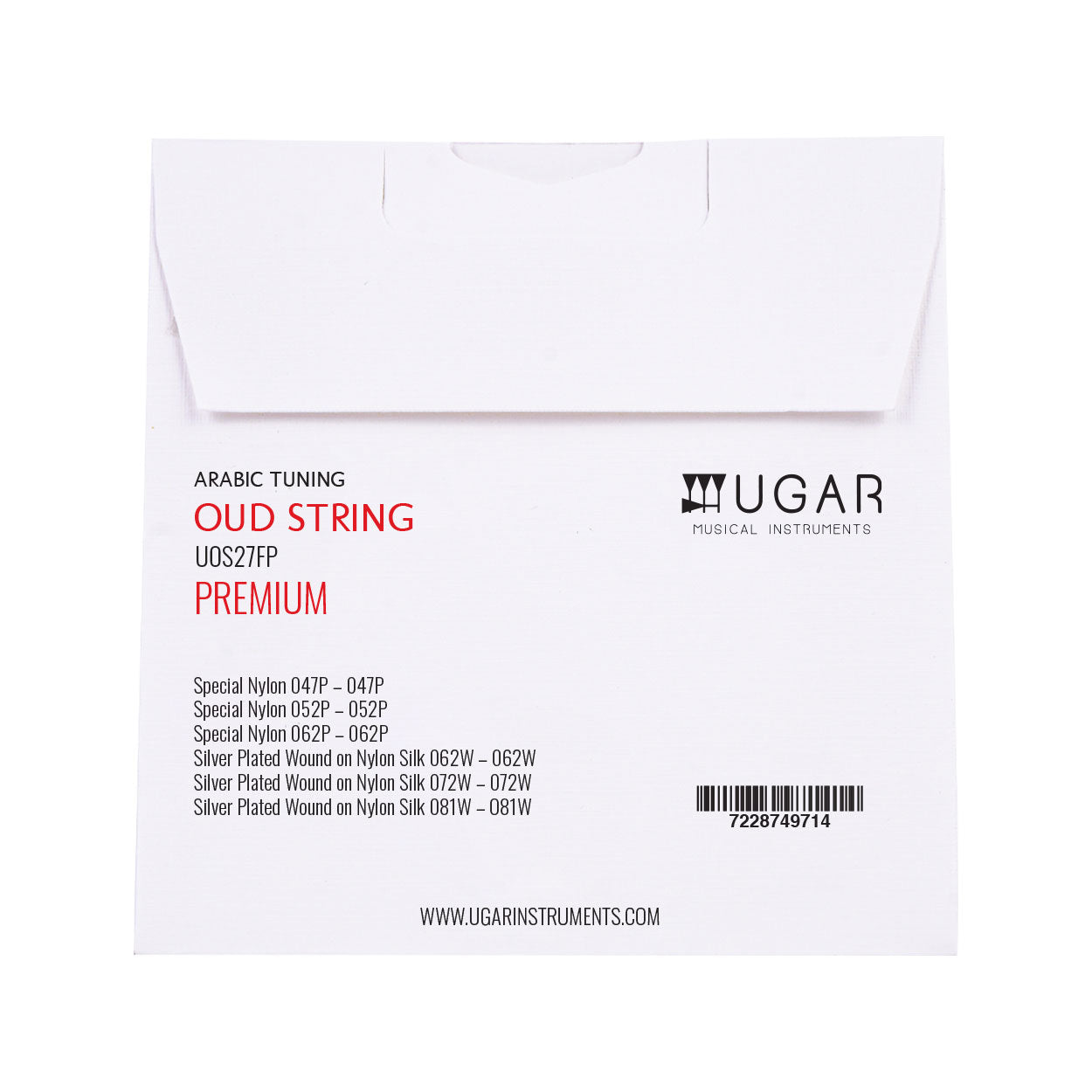 Ugar UOS27FP Premium Arab Oud String (F Tuning)