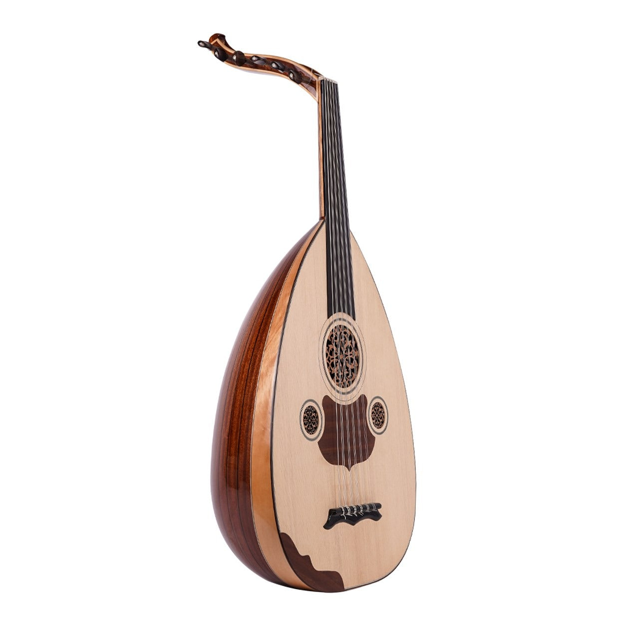 Ugar - 1665 - Tac 12 - Mahogany Turkish Oud