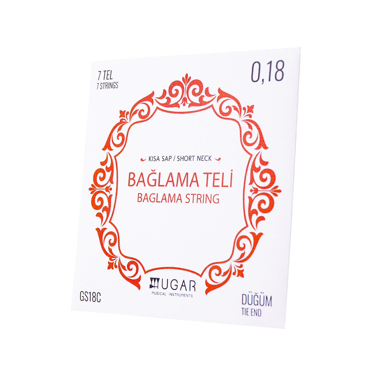 Ugar GS18C Turkish Short Neck Baglama Strings