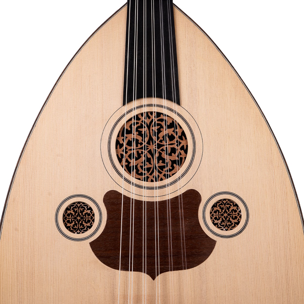 Ugar - 1665 - Tac 12 - Mahogany Turkish Oud